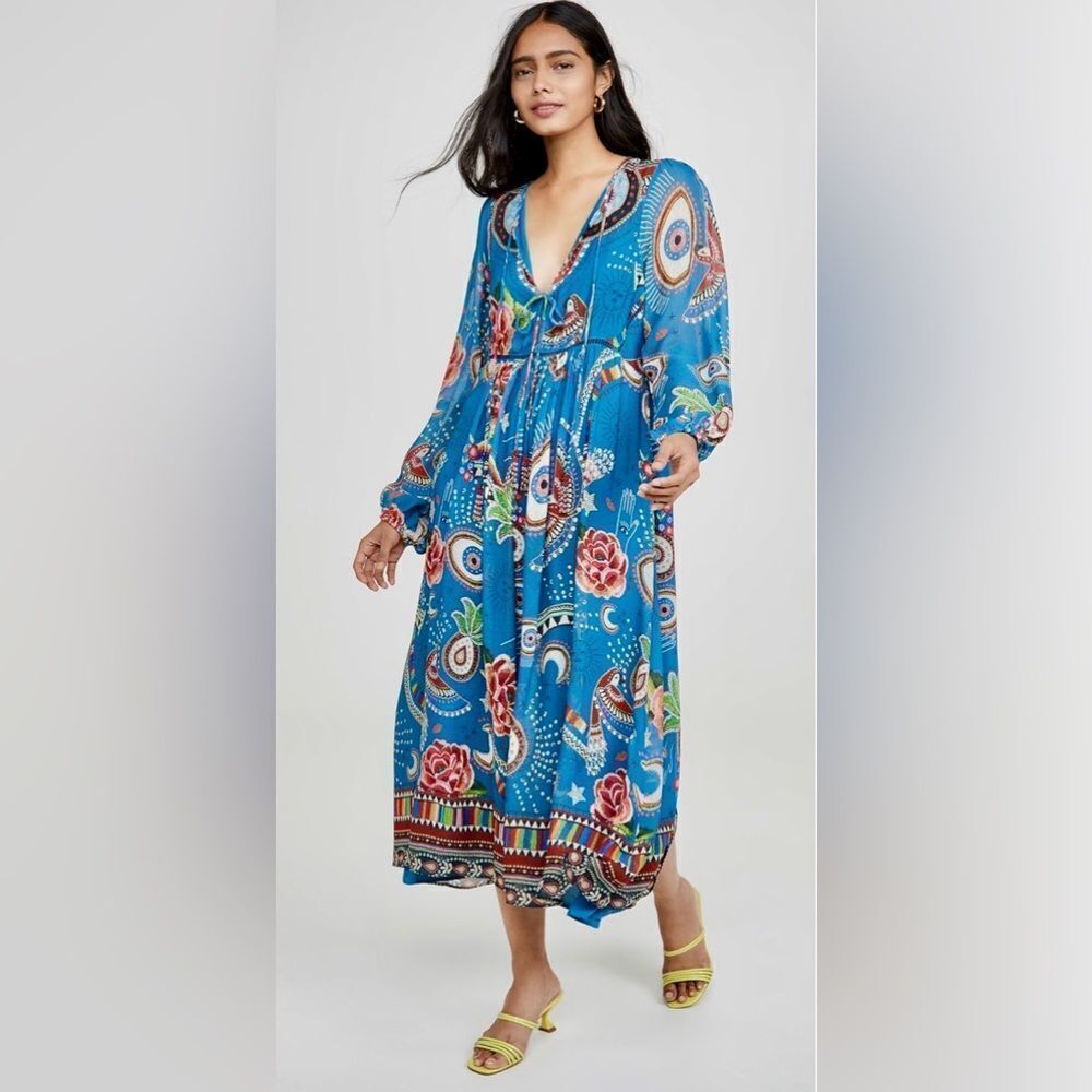 Farm Rio Mystic Midi Dress